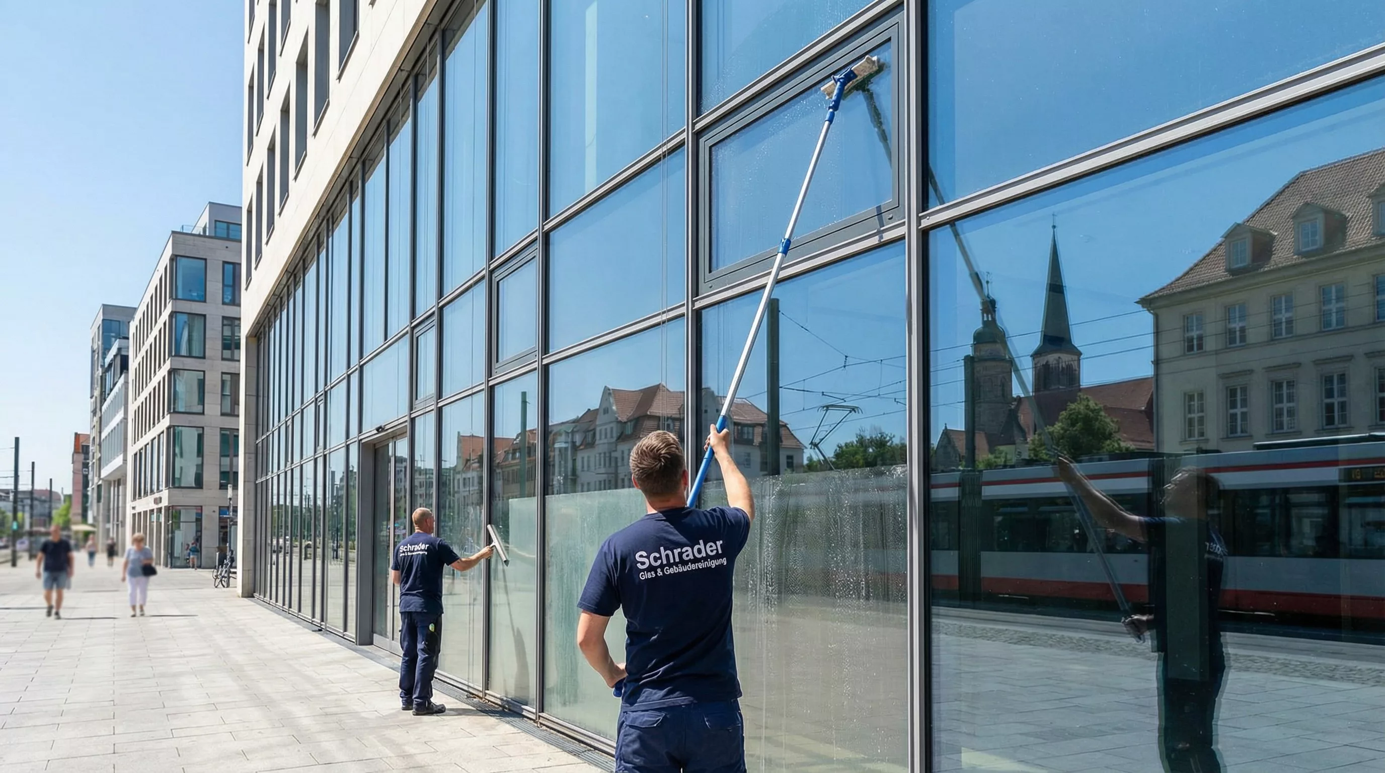 Glasreinigungsfirma Magdeburg – professionelle Reinigung von Fenstern und Glasflächen